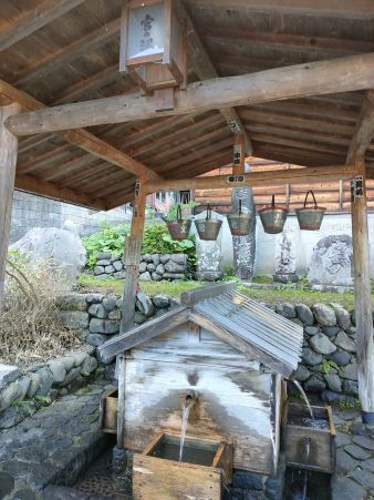 奈良井宿の水場