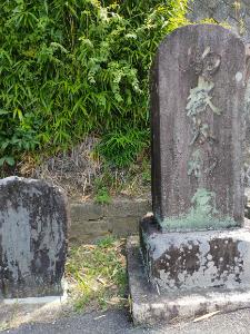 御嶽不動尊の石碑（上松周辺）